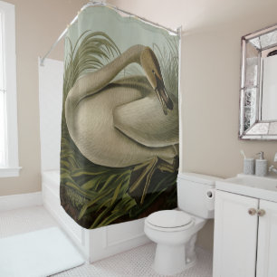 Rideaux De Douche Cygne trompette - Audubon's Birds of America S