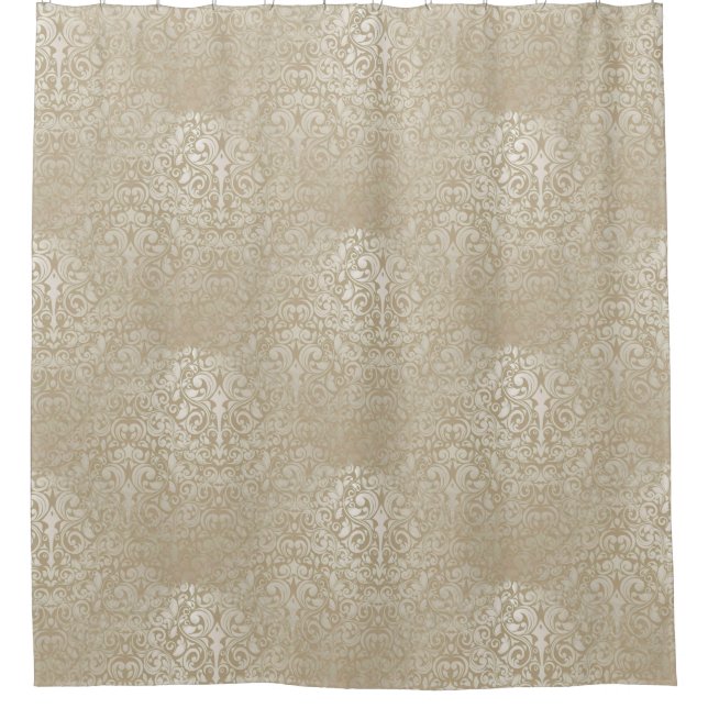 Rideaux De Douche Damask élégant cousans motif I (Devant)