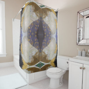 Rideaux De Douche Danae par Gustav Klimt