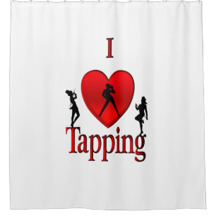 Rideaux De Douche Danse I Heart Tap