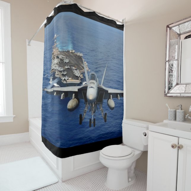 Rideaux De Douche décollage f-18 (En situation)