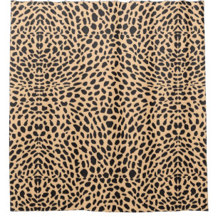 Rideaux De Douche Décor de guépard de peau