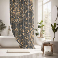 Décorez votre salle de bain par Classic Damask Sea