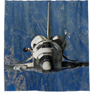 Rideaux De Douche Découverte De Navette Spatiale Photographiée De L'