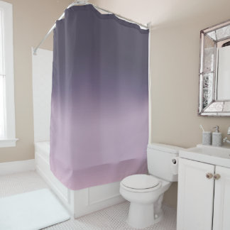 Rideaux De Douche Dégradé élégant de Mauve Ombre violet
