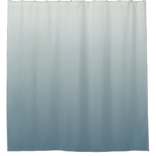 Rideaux De Douche Design ombragé bleu Ombre