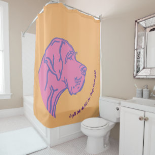 Rideaux De Douche Dessin de relevé de données