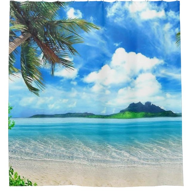 Rideaux De Douche Destination vacances (Devant)