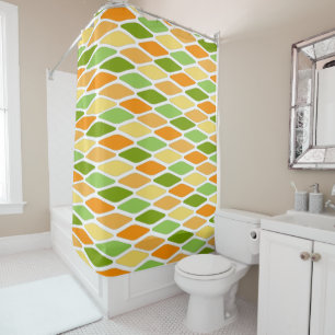 Rideaux De Douche Diamants aplatis