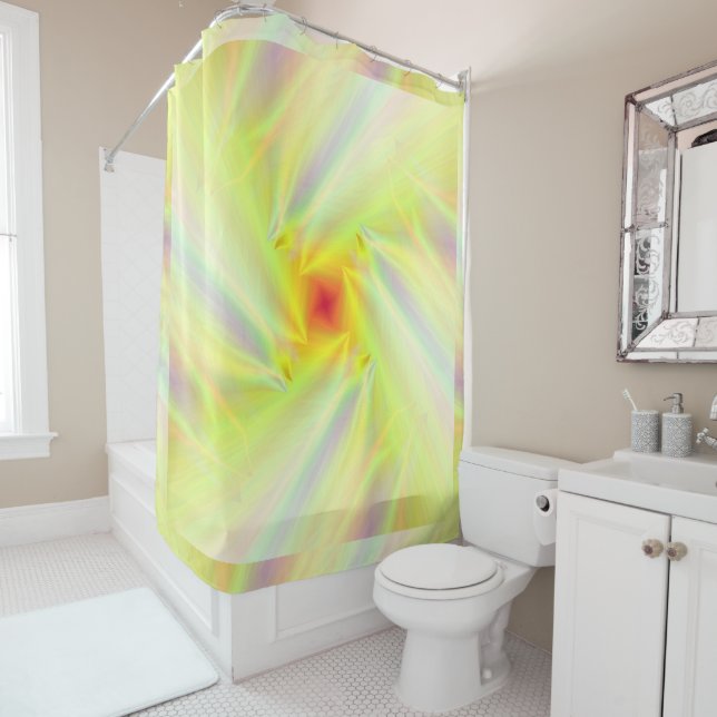 Rideaux De Douche Diamond Fire bird 2 (En situation)