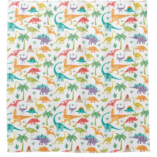 Rideaux De Douche Dinos sur la couverture de Duvet Loose (Devant)