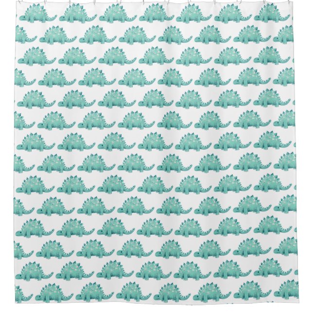 Rideaux De Douche Dinosaur Stegosaurus (Devant)