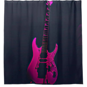 Rideaux De Douche Don de guitare acoustique