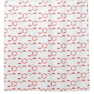 Rideaux De Douche Dopamine formule chimique moléculaire