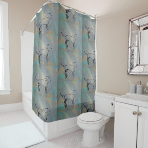 Rideaux De Douche Douche de chien Curtin