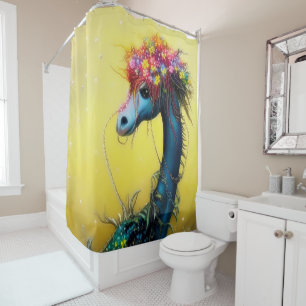 Rideaux De Douche Dragon bohémien fantastique