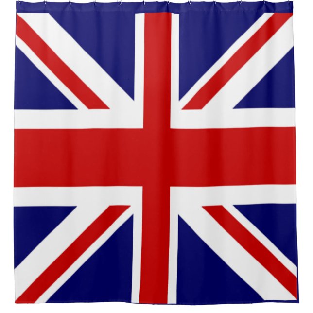 Rideaux De Douche Drapeau britannique magnifique (Devant)
