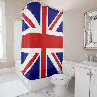 Rideaux De Douche drapeau britannique Union Jack