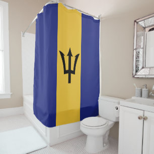 Rideaux De Douche Drapeau de la Barbade