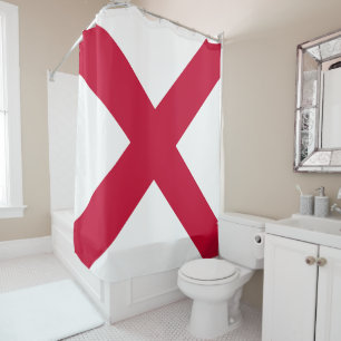 Rideaux De Douche Drapeau d'Irlande du Nord