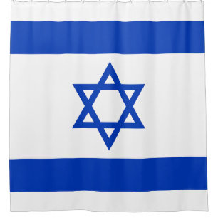 Rideaux De Douche Drapeau d'Israël