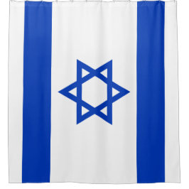 Rideaux De Douche Drapeau d'Israël