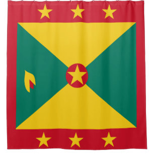 Rideaux De Douche Drapeau du Grenada