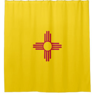 Rideaux De Douche Drapeau du Nouveau-Mexique (États-Unis)