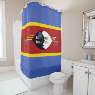 Rideaux De Douche drapeau du Swaziland