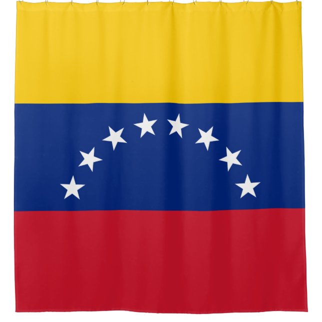 Rideaux De Douche Drapeau du Venezuela (Devant)