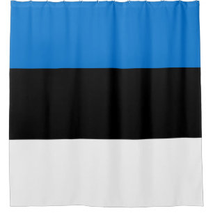 Rideaux De Douche Drapeau estonien