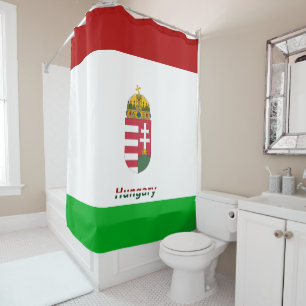 Rideaux De Douche Drapeau hongrois