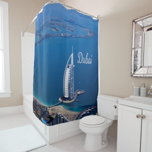 Rideaux De Douche Dubaï Émirats arabes unis Burj Al Arab (En situation)