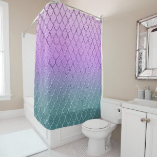 Rideaux De Douche Écaille de princesse sirène 4