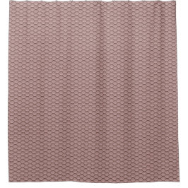 Rideaux De Douche Échelle de quartz rose modelée