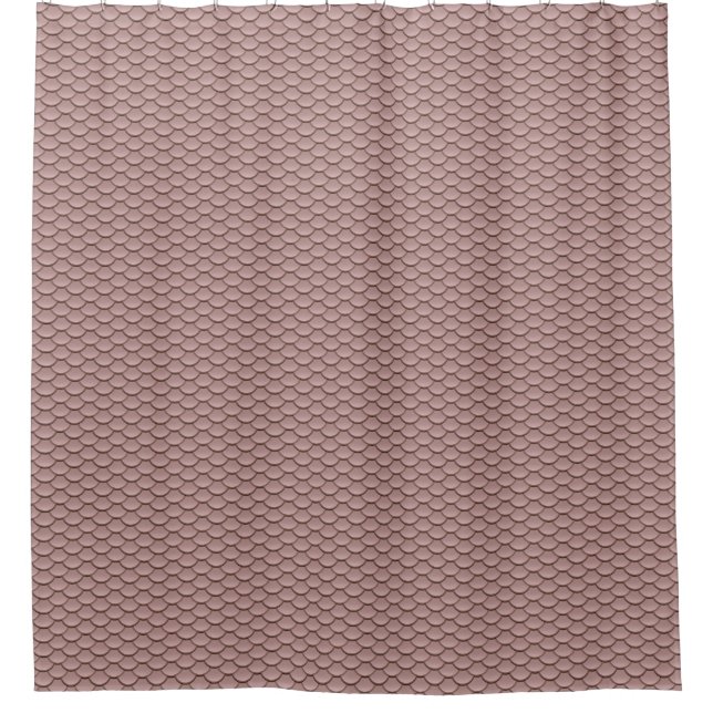 Rideaux De Douche Échelle de quartz rose modelée (Devant)