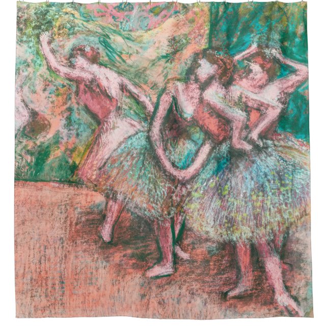 Rideaux De Douche Edgar Degas Scène Ballet Impressionniste Art (Devant)