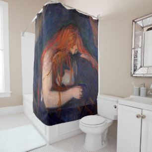 Rideaux De Douche Edvard Munch - Vampire / Amour et douleur