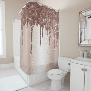 Rideaux De Douche Effet Parties scintillant de la goutte d'étincell