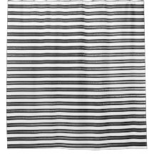 Élégant noir blanc argenté lignes minimes