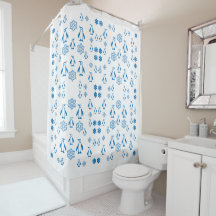 Élégant Pingouins Bleus avec Motif de flocons de n