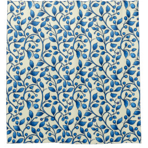 Rideaux De Douche Élégant William Morris inspiré Bud Motif