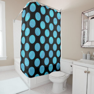 Rideaux De Douche Elégante Pois moderne  en marbre Motif  