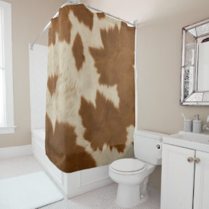 Rideaux De Douche Elégante Vache Faux Cuir Collection tendance