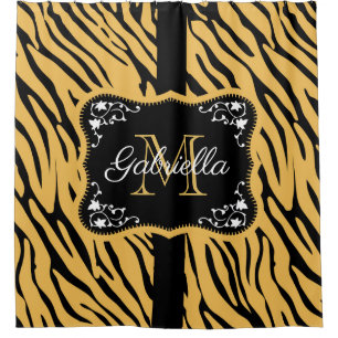 Rideaux De Douche Empreinte de léopard