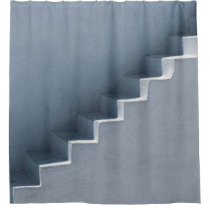 Rideaux De Douche Escaliers blancs