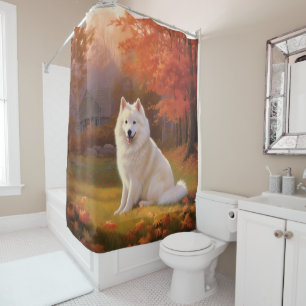 Rideaux De Douche Eskimo américain en automne Leaves automne inspiré