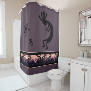 Rideaux De Douche Esprit du désert de Kokopelli Paysage Terme 2