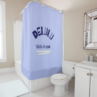 Rideaux De Douche État d'esprit Delulu