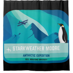 Rideaux De Douche Expédition Antarctique Starkweather-Moore